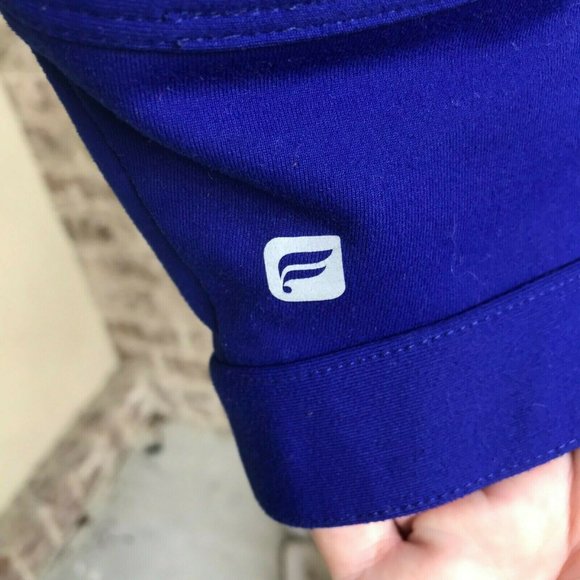 Fabletics Sylvia Sports Bra Size XXS Racerback Sapphire Blue High Impact - Picture 8 of 11